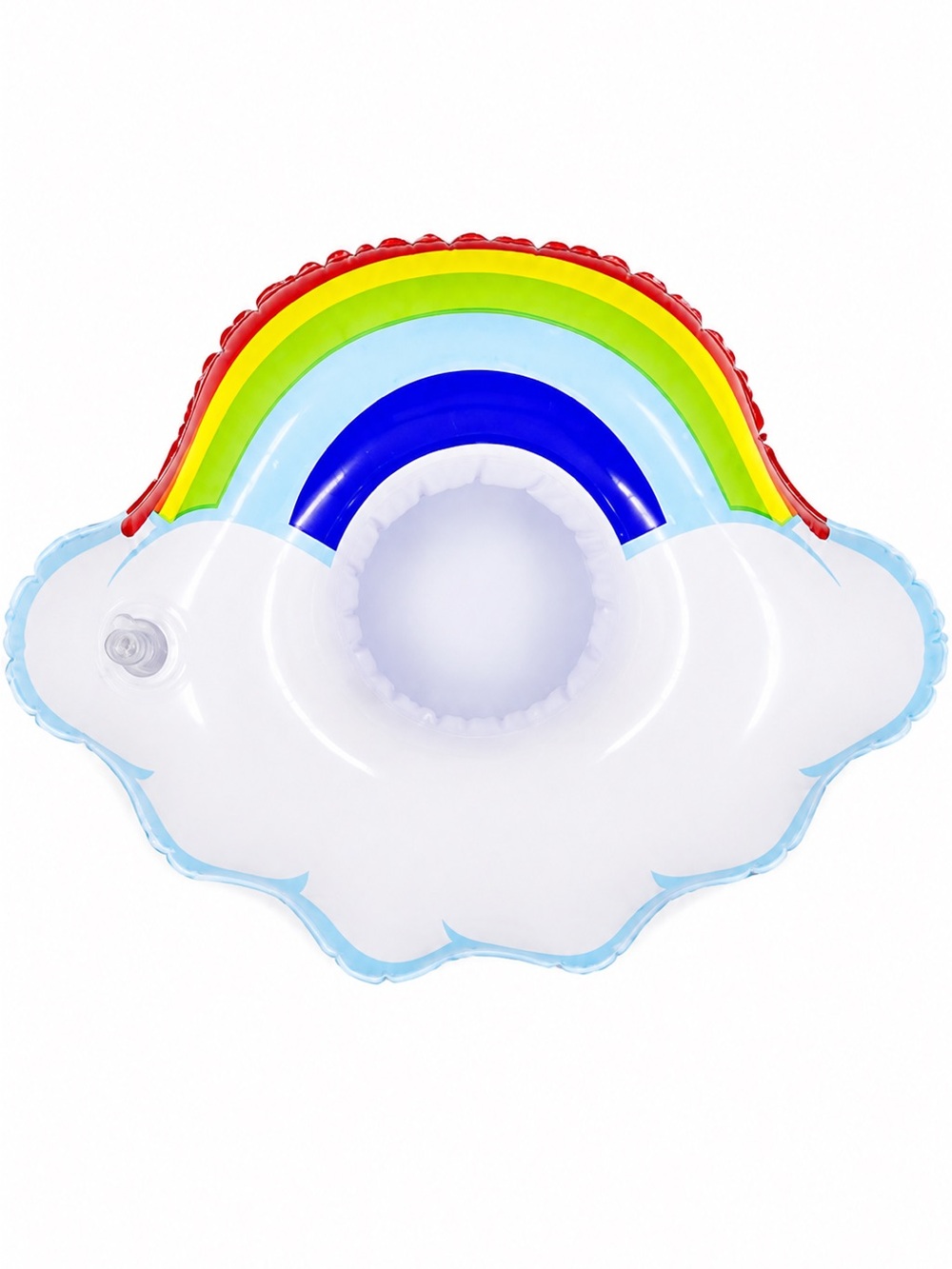 Rainbow Cloud Inflatable Drink Float Pool Cup Holder Summer Party